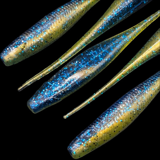 5 inch Jerk Beefy jerk bait | Mahi – Jonah Lure Works Nine Lives Soft Plastic Jerk Bait