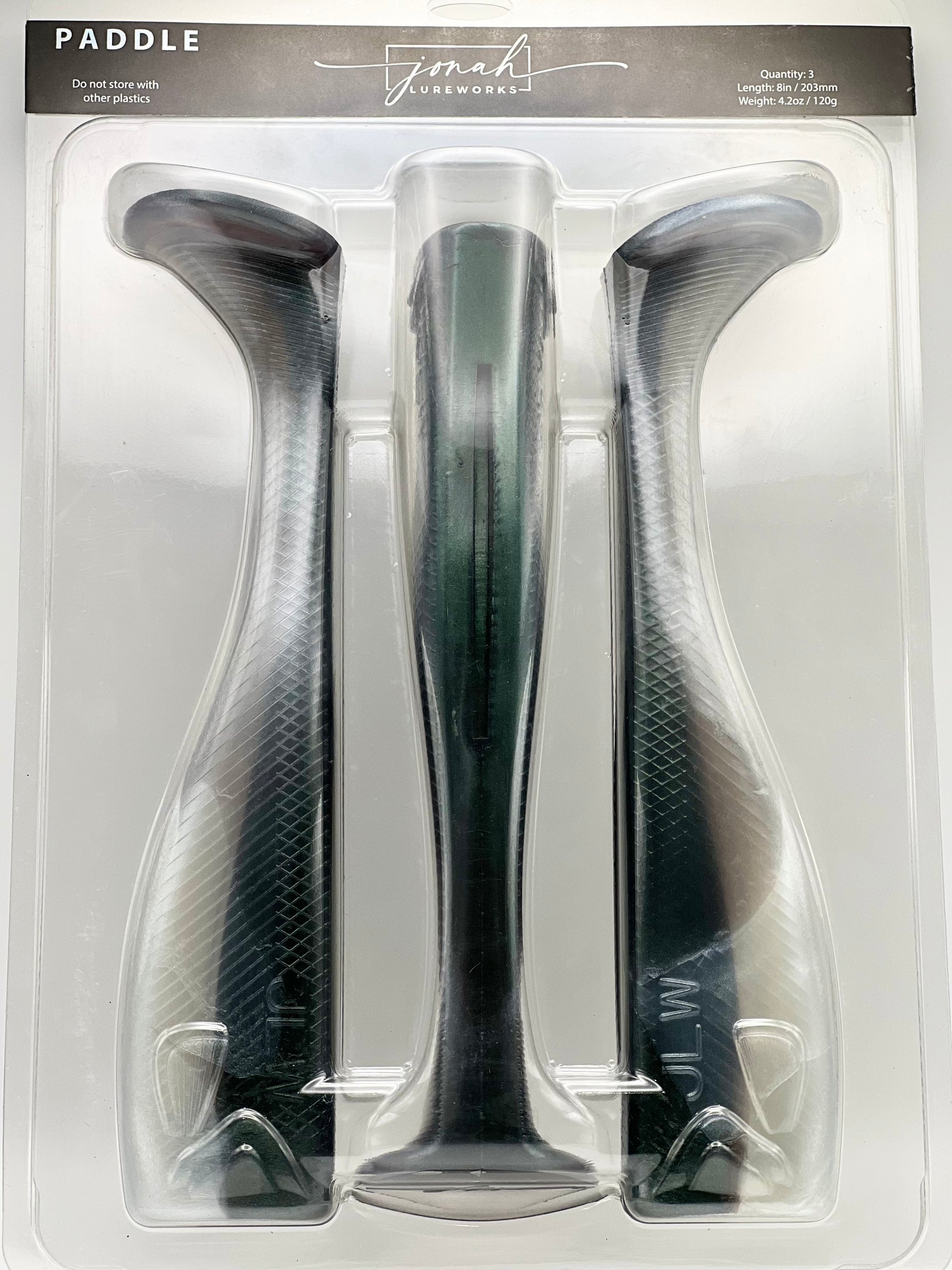 8 inch paddle tail swim bait | Greenback package– Jonah Lure Works Nine Lives Soft Plastic Swim Bait