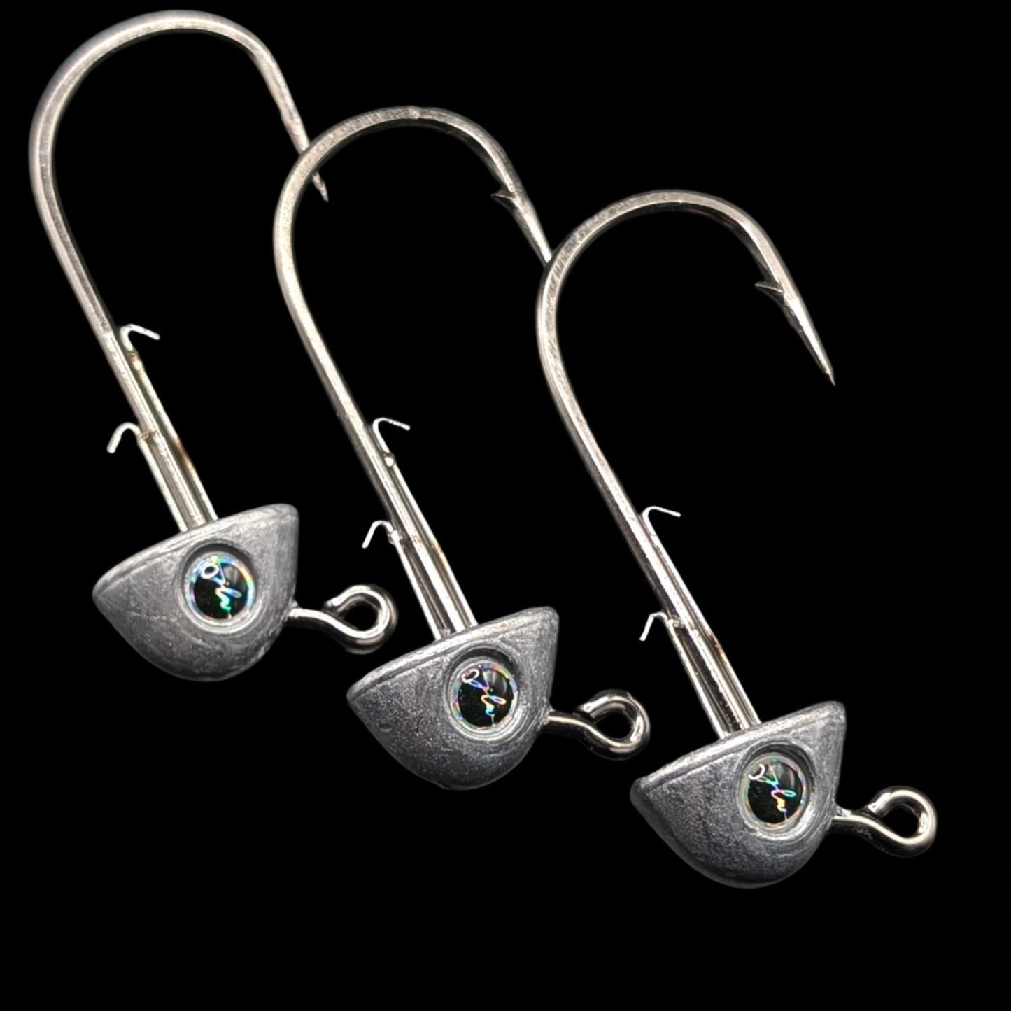 4" Paddle Jig Head | Raw 15g – Jonah Lure Works Paddle Head