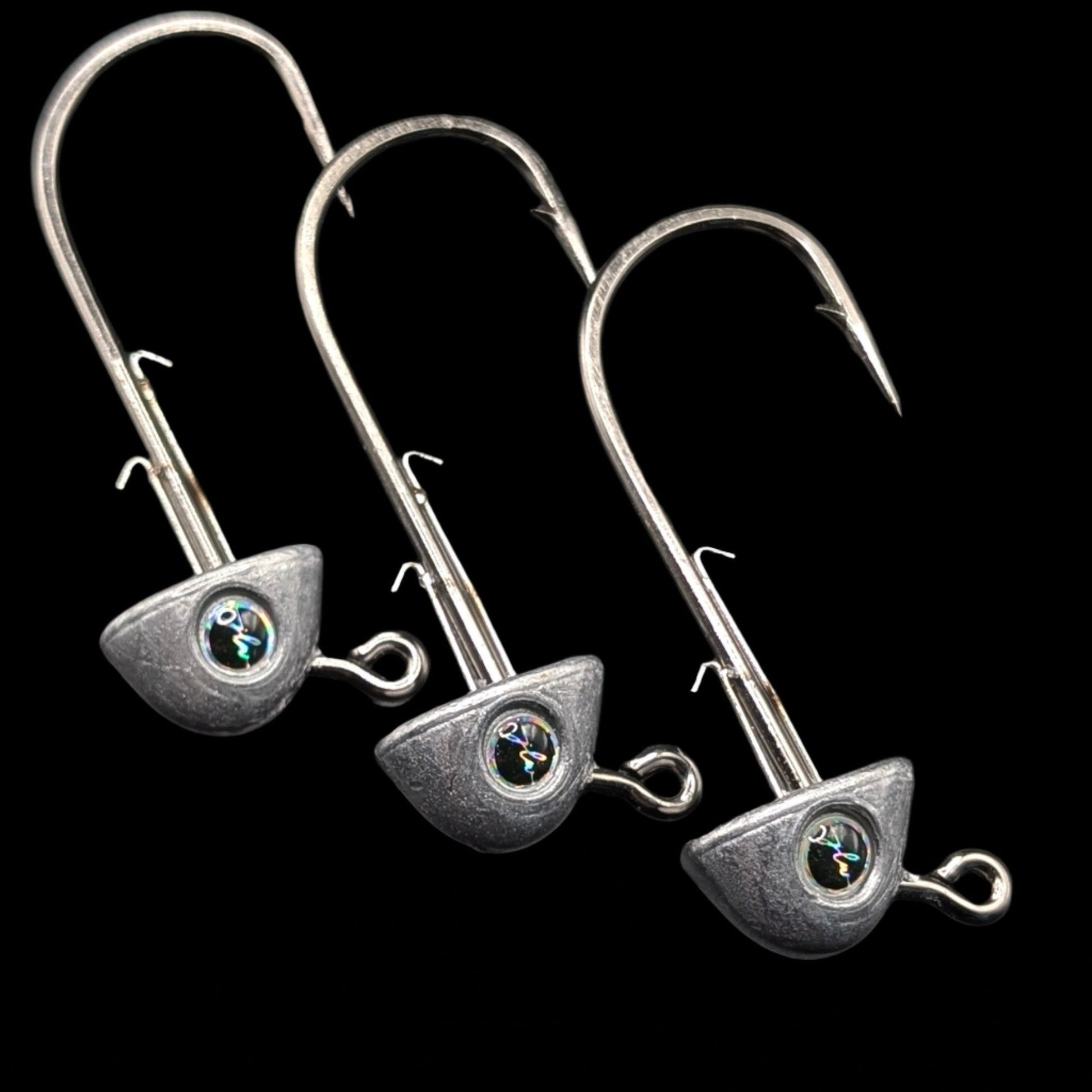 4" Paddle Jig Head | Raw 15g – Jonah Lure Works Paddle Head