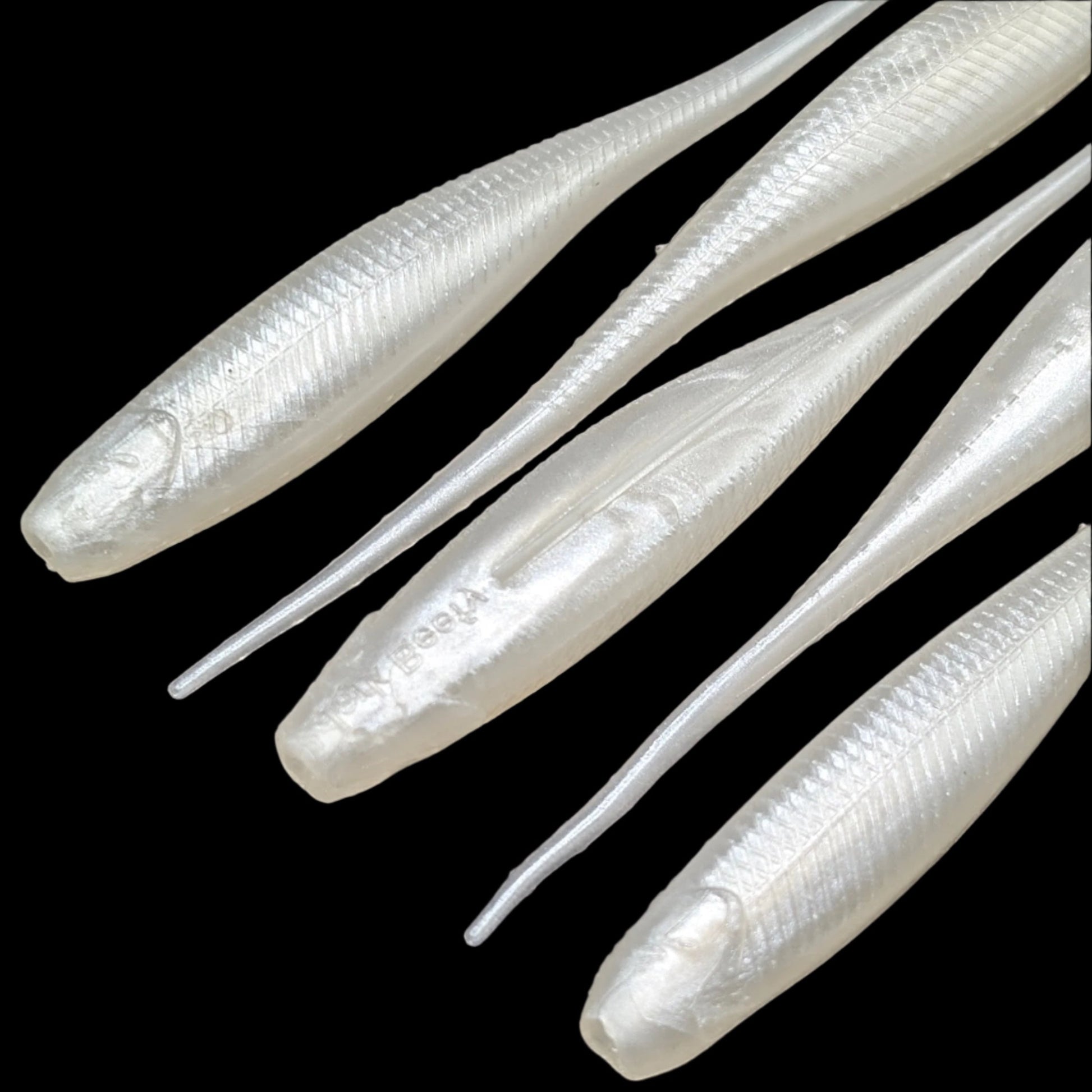 5 inch Jerk Beefy jerk bait | Bone Glo – Jonah Lure Works Nine Lives Soft Plastic Jerk Bait