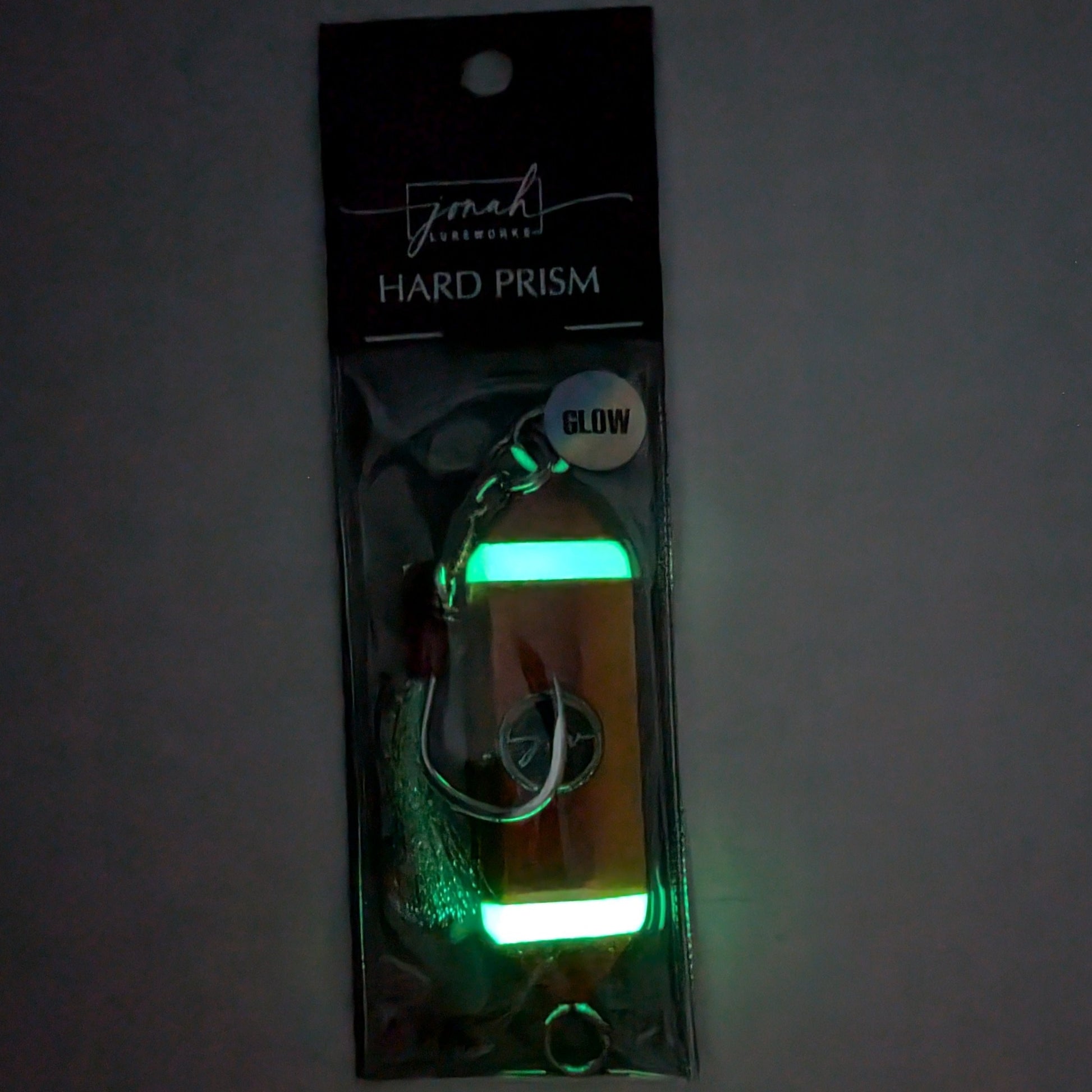 76g Hard Jig | Mango Glo dark – Jonah Lure Works Nine Lives Hard Prism Jig