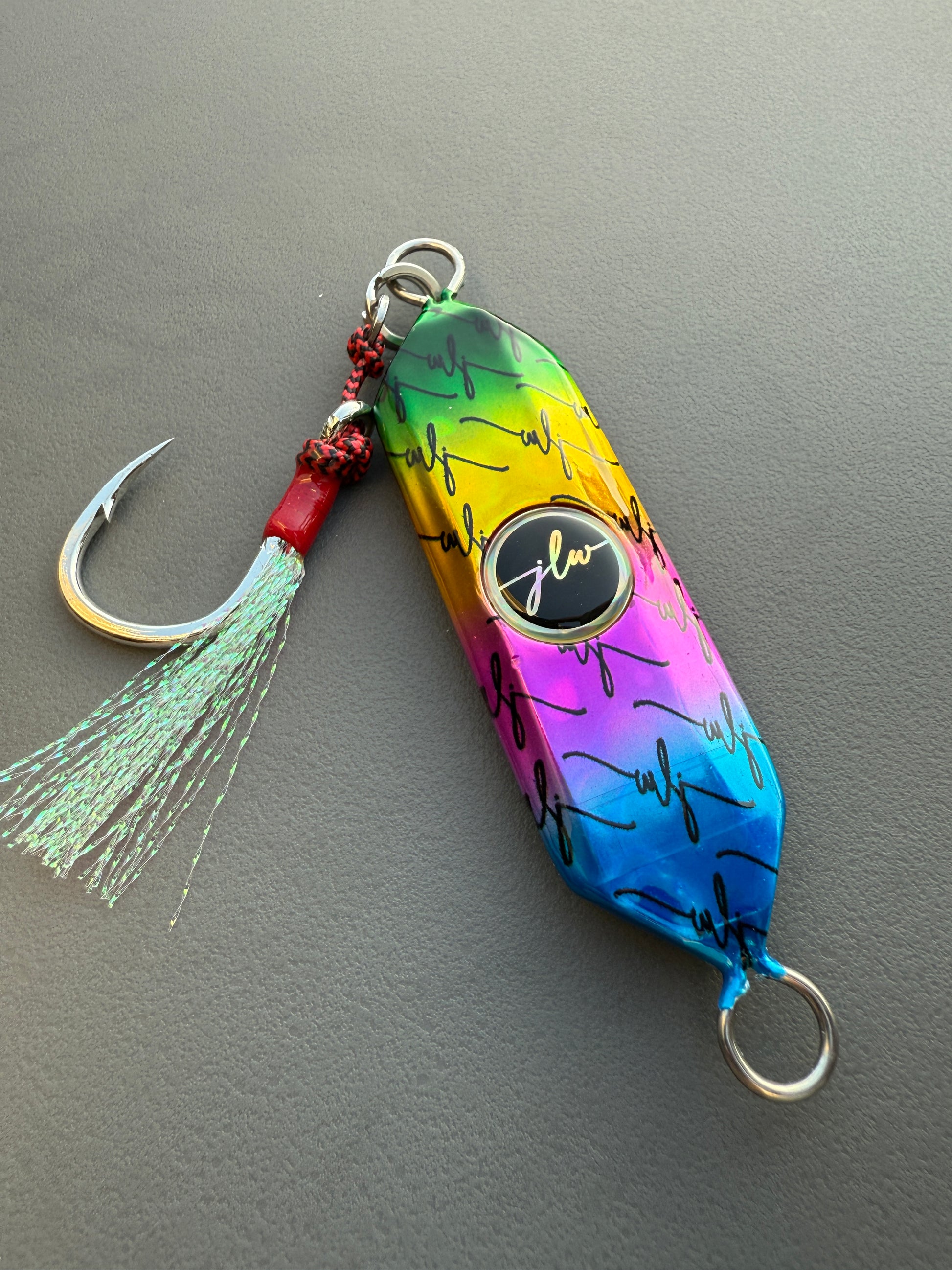 76g Hard Jig | Tropical – Jonah Lure Works Nine Lives Hard Prism Jig