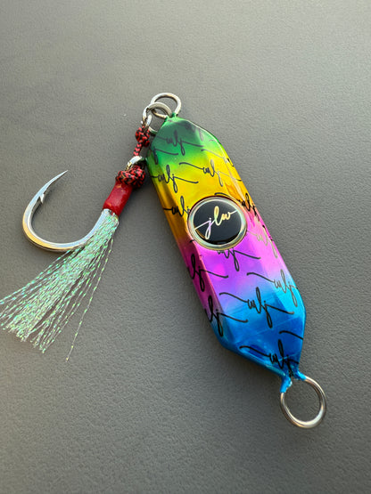 76g Hard Jig | Tropical – Jonah Lure Works Nine Lives Hard Prism Jig