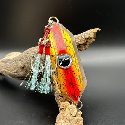 84g Soft Jig | Mango – Jonah Lure Works Nine Lives Soft Prism Jig