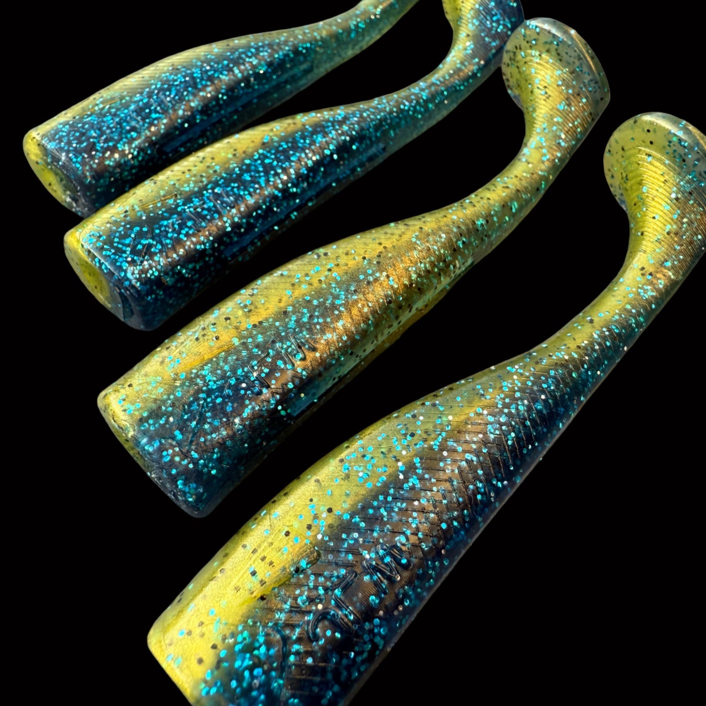 4" Nine Lives™ Paddle Tail