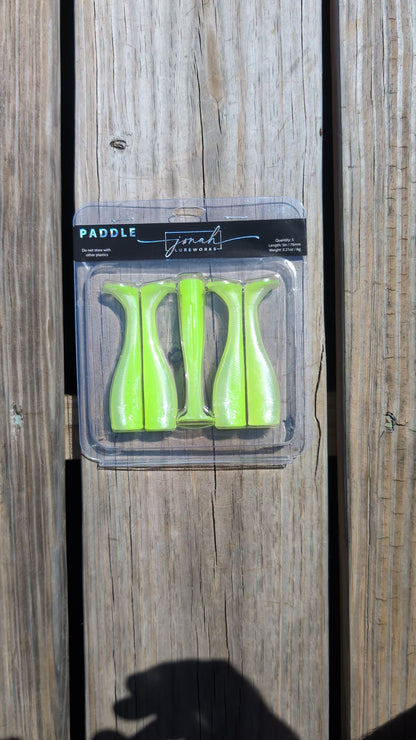 3" Nine Lives Paddle Tail