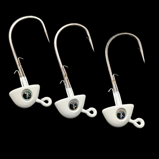 4" PADDLE HEAD - WHITE GLO